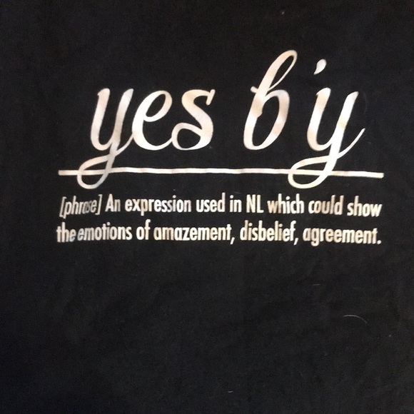 “Yes b’y” Crew neck T-Shirt - Picture 2 of 2